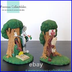 Extremely rare! Bugs Bunny and Tasmanian Devil bookends by Figi Graphics
