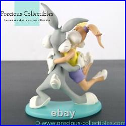 Extremely rare! Bugs and Lola Bunny by David Kracov. Looney Tunes collectible