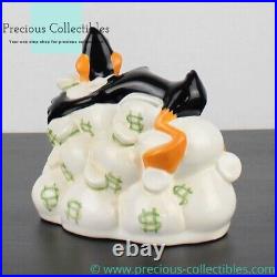 Extremely rare! Daffy Duck money box. Looney Tunes. Warner bros