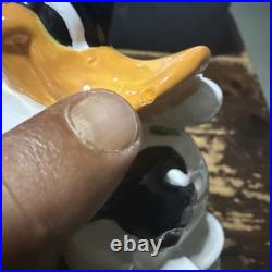 Extremely rare! Daffy Duck money box. Looney Tunes. Warner bros. VTG Marked READ
