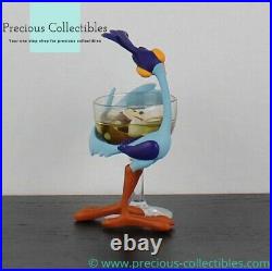 Extremely rare! Road Runner with Wile E. Coyote statue. Looney Tunes. Warner Bro