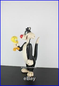 Extremely rare! Tweety and Sylvester. Big Fig. Official Warner Bros