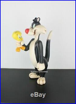 Extremely rare! Tweety and Sylvester. Big Fig. Official Warner Bros