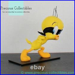 Extremely rare! Tweety burglar. Looney Tunes statue. Warner Bros. Demons merveil