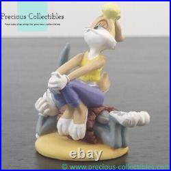 Extremely rare! Vintage Bugs and Lola Bunny figurine. Looney Tunes collectible