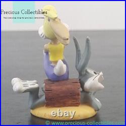 Extremely rare! Vintage Bugs and Lola Bunny figurine. Looney Tunes collectible