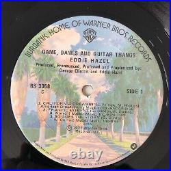 FIRST PRESSING - Eddie Hazel Games Dames and Guitar Thangs - VERY RARE