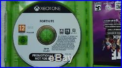 Fortnite Xbox One PROMO Promotional Disc Game Rare Fortnite Microsoft Xbox One