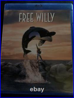 Free Willy Blu Ray oop Warner Bros (1993) out of print rare