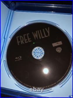 Free Willy Blu Ray oop Warner Bros (1993) out of print rare