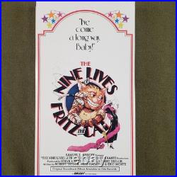 Fritz The Cat Double Feature (VHS) RARE Crumb Warner Bros 1988 NICE COPYS