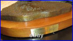 Friz Freleng Baseball Bugs Bronze Sculpture, AP, Warner Brothers 1992 Rare