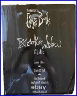 GENTLE GIANT Corpse Bride Black Widow Statue RARE Warner Bros. Production sample