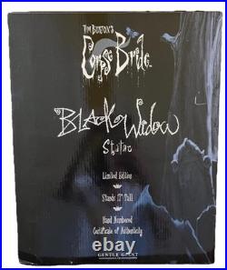 GENTLE GIANT Corpse Bride Black Widow Statue RARE Warner Bros. Production sample