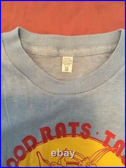 GOOD RATS'TASTY' Vintage T-Shirt 1974 WARNER BROS. Peppi Marchello NM! RARE