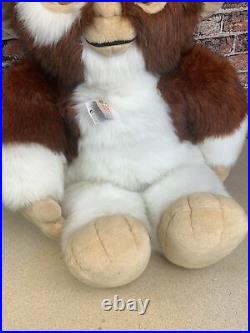 Giant Gremlins Gizmo Plush Doll Quiron 43 Warner Bros Vintage 80's Highly Rare