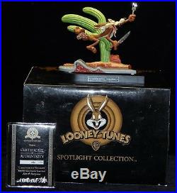 Goebel Rare Looney Tunes Spotlight Carnivorous Vulgaris Wile E Coyote LT013 NIB