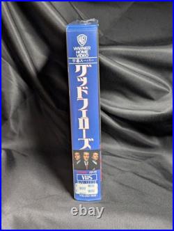 Goodfellas (1990 Warner Bros) Sealed VHS Japanese Import RARE? Great Condition