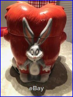 Gossamer Cookie Jar Looney Tunes Bugs Bunny Warner Bros Ceramic Vintage Rare 11