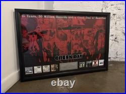 Green Day 15 Years 30 Million Sales RECORD AWARD IN-HOUSE Warner Bros. MEGA RARE