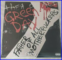 Green Day Father of All Lt Ed Explicit Cover Red/Black Vinyl RARE Billie Joe Tre