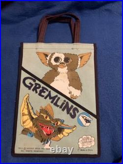 Gremlins lunch Bag 1984 Warner Bros 1984 made in china VERY RARE CANT FIND 1