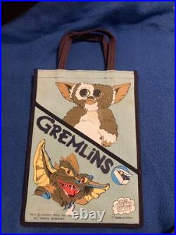 Gremlins lunch Bag 1984 Warner Bros 1984 made in china VERY RARE CANT FIND 1