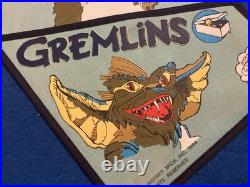 Gremlins lunch Bag 1984 Warner Bros 1984 made in china VERY RARE CANT FIND 1