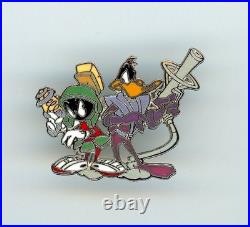 Group of FOUR pins -Warner Brothers Stores- RARE Marvin the Martian space 1994