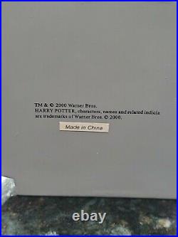 HARRY POTTER Hogwarts Train Platform 9 3/4 Bookends RARE 2000 Warner Brothers