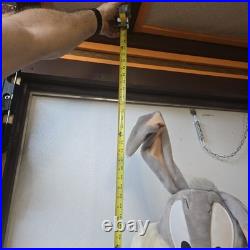 HUGE JUMBO LIFESIZE 58 BUGS BUNNY STUFFED PLUSH RABBIT WARNER BROTHERS Rare