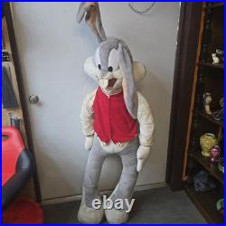 HUGE JUMBO LIFESIZE 58 BUGS BUNNY STUFFED PLUSH RABBIT WARNER BROTHERS Rare