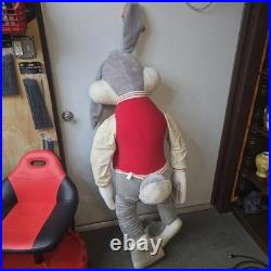 HUGE JUMBO LIFESIZE 58 BUGS BUNNY STUFFED PLUSH RABBIT WARNER BROTHERS Rare