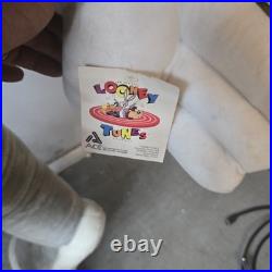 HUGE JUMBO LIFESIZE 58 BUGS BUNNY STUFFED PLUSH RABBIT WARNER BROTHERS Rare