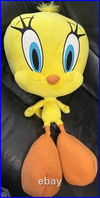 HUGE Plush Tweetie Bird The Looney Tunes Show TM & Warner Bros Vtg RARE 25