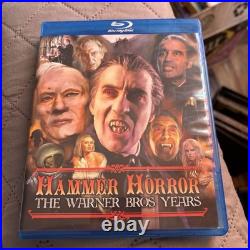 Hammer Horror The Warner Bros Years Blu ray, Hammer Documentary, RARE OOP, Rare