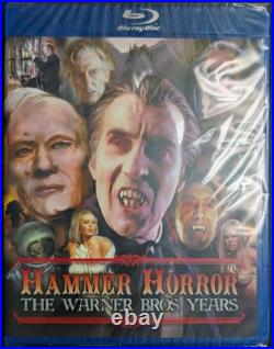 Hammer Horror The Warner Bros Years RARE Original OOP Blu-Ray FACTORY SEALED