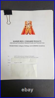 Happy Feet 2006 Warner Bros Internal Promo Binder 37pg Production Marketing RARE