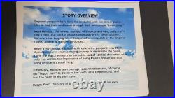 Happy Feet 2006 Warner Bros Internal Promo Binder 37pg Production Marketing RARE