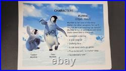 Happy Feet 2006 Warner Bros Internal Promo Binder 37pg Production Marketing RARE