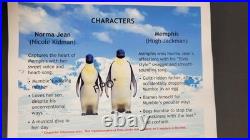 Happy Feet 2006 Warner Bros Internal Promo Binder 37pg Production Marketing RARE