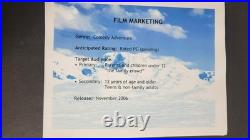 Happy Feet 2006 Warner Bros Internal Promo Binder 37pg Production Marketing RARE