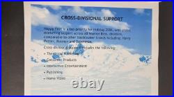 Happy Feet 2006 Warner Bros Internal Promo Binder 37pg Production Marketing RARE