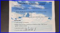 Happy Feet 2006 Warner Bros Internal Promo Binder 37pg Production Marketing RARE