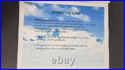 Happy Feet 2006 Warner Bros Internal Promo Binder 37pg Production Marketing RARE