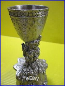 Harry Potter Heavy 7 Pewter Goblet of Fire Replica Warner Bros Japan New Rare