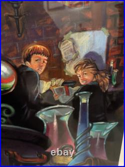 Harry Potter In Potions Class RARE Bode 2000 Giclee Warner Bros SIGNED 82/250