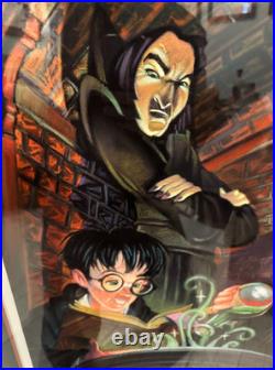 Harry Potter In Potions Class RARE Bode 2000 Giclee Warner Bros SIGNED 82/250