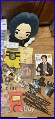 Harry Potter Large Lot Vintage New Rare Games Wands Books Toys + Warner Bros Harry Potter Large Lot Vintage New Rare Games Wands Books Toys + Warner Bros