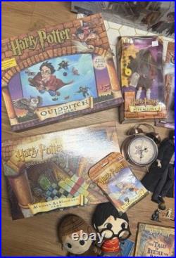 Harry Potter Large Lot Vintage New Rare Games Wands Books Toys + Warner Bros Harry Potter Large Lot Vintage New Rare Games Wands Books Toys + Warner Bros